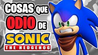 COSAS QUE ODIO DE LOS JUEGOS DE SONIC | Sergindsegasonic