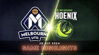 #NBL MINI: South East Melbourne Phoenix vs. Melbourne United | Extended Highlights