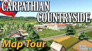 WOW JUST WOW! YOU HAVE TO SEE THIS MAP! - CARPATHIAN COUNTRYSIDE MAP TOUR! - FS22 | GRAINMAN TRAVELS