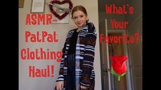 ASMR~ PatPat Clothing Try-On Haul! Voice Over ️
