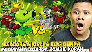 SEMUA TANAMAN KIPLI & FUSIONNYA MELAWAN ZOMBIE KORAN TAPI GACHA !! - Plants VS Zombie Fusion