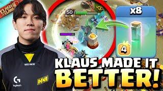 KLAUS introduces GENIUS new method for SMASH attacks in $30,000 Tournament Playoffs! Clash of Clans