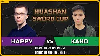 WC3 - [UD] Happy vs Kaho [NE] - Round 1 - Huashan Sword Cup 3