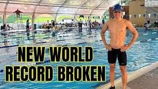 World Record Falls at Swim Meet! (US Masters Swimming)