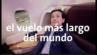 Tomé el VUELO MÁS LARGO DEL MUNDO 4K | Alan por el mundo