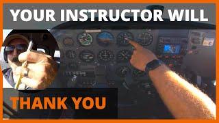 Three Basics to INSTANTLY impress your Flight Instructor.