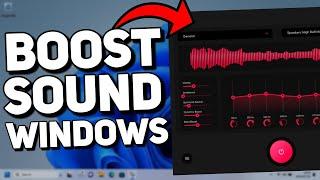 How to Boost Volume & Improve Sound Quality on Windows 10 & 11 (Tutorial)