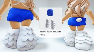 GET THESE FREE HELLO KITTY Y2K SHORTS with WARMERS NOW  HELLO KITTY CAFE ROBLOX