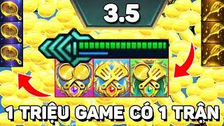 ROUND 3. CÓ LUÔN COMBO 3 XẺNG VÀNG + 3 CHẢO VÀNG ĐẦU TIÊN TRÊN THẾ GIỚI ?! 1 TRIỆU GAME CÓ 1 TRẬN