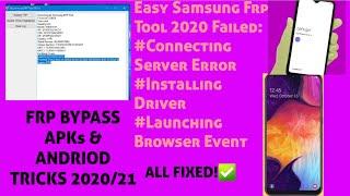 Samsung Galaxy A20 FRP Bypass Android 9/10/11 Launching Browser Event Failed | Samsung FRP   bypass