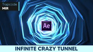 Infinite Looping Tunnel in After Effects - Tutorial - Free Project