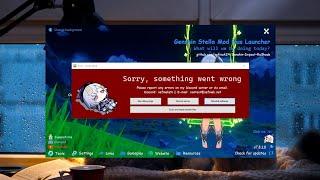 [OUTDATED] How to fix "Sorry, something went wrong" in Genshin Stella Mod Launcher?