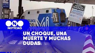 UN CHOQUE, UNA MUERTE y MUCHAS DUDAS - Telefe Noticias