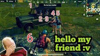 PUBG Mobile - Lần Đầu Chơi Team Up Tận 6 Người Và Cái Kết :D | Đội Quân Nhí Nhố