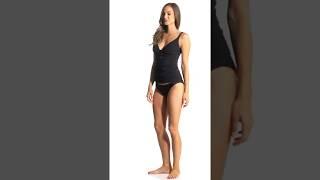 Profile by Gottex Moto Tankini Top (D-Cup) | SwimOutlet.com