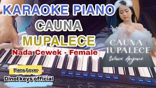 Karaoke Cover Piano CAUNA MUPALECE Cipta WIWI ANJANI - Nada Cewek- Female Virall Tiktok Lagu Bugis