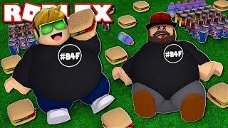 WE BECAME BIGGEST CHUBS IN THE WORLD in ROBLOX OM NOM SIMULATOR