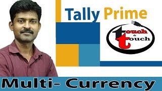 Multi Currency Tally Prime Tamil Tutorial