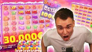 Maximale Multis bei Sugar Rush 1000!  | Casino Slot Stream Highlight