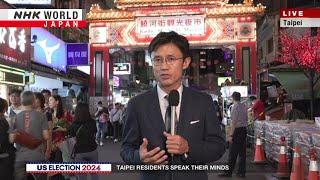 How will the US election impact Taiwan?ーNHK WORLD-JAPAN NEWS