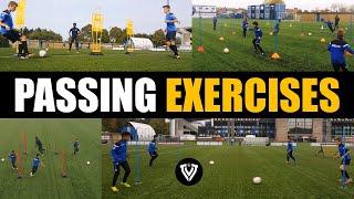 Passing Exercises | Soccer Training | Football Practice | U9 - U10 - U11 - U12 - U13 - U14 - U15