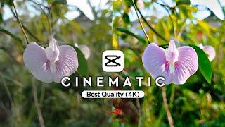 Cara Edit Video Cinematic Hight Quality Di Capcut | Edit Video Burik Jadi Jernih