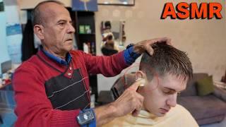 Old School ASMR | Barber Mehmet - The Most Relaxing Full Service