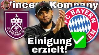 Einigung erzielt! Vincent Kompany wird neuer Bayern Trainer!