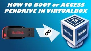 How to use USB Pendrive in VirtualBox?