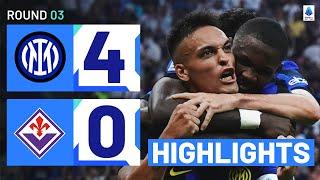 Inter-Fiorentina 4-0 | Lautaro and Thuram shine for Nerazzurri: Goals & Highlights | Serie A 2023/24