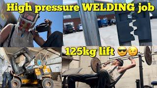 D&j problems! Big pressure welding job!