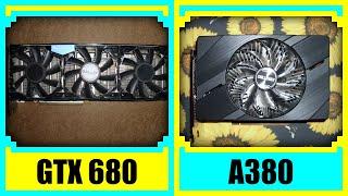 GTX 680 vs A380 in 2022