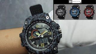 SKMEI 1283 - Review & Setting Jam Tangan Pria Dual Time Fashion (Waktushop Indonesia)