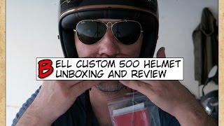 BELL Custom 500 - Roland Sands Design Check it Helmet Unboxing