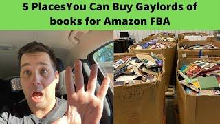 5 Places You Can Buy Gaylords of Books in Bulk for Amazon FBA