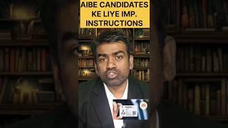 IMPORTANT TIPS FOR AIBE EXAM FOLLOW THESE TO SCORE  GOOD MARKS | AIBE 18 | AIBE EXAM PREPARATION |