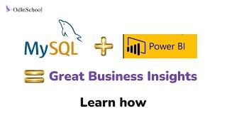 How to connect MySQL Database to Power BI | Data Science | OdinSchool