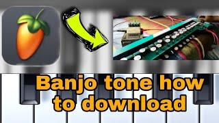 Banjo tone how to download | fl studio | @sunilofficialpiano