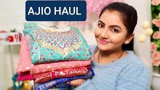 AJIO TRY ON  HAUL | RARA | Aurelia celebwear kurti at affordable price |designer kurti under rs 1000