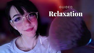 ASMR  𝐑𝐞𝐥𝐚𝐱𝐢𝐧𝐠 𝐘𝐨𝐮𝐫 𝐁𝐨𝐝𝐲 [guided relaxation, ear to ear whisper, face brushing] Dec. Special 7/10