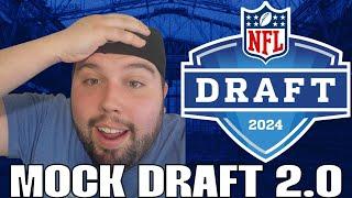 Derek Larger's Indianapolis Colts 2024 Mock Draft 2.0