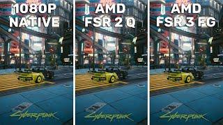 Cyberpunk 2077 - RX 570 - AMD FSR 3 Frame Generation Mod