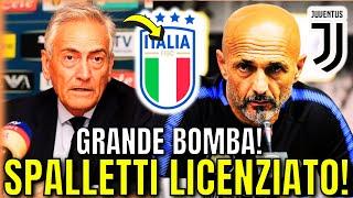 GRAVINA ESPELLE SPALLETTI! CONFRONTO DURO IN DIRETTA TV! NOTIZIE JUVE OGGI