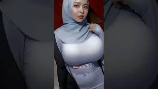 Jilbab Montok // Ayo digoyang Bestie #hijabmontok #jilbabpantatbesar