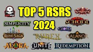 My Top 5 Runescape Private Servers 2024! (TOP 5 BEST RSPS)