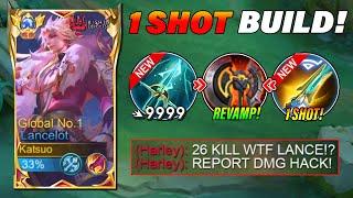 26 KILLS!! FINALLY FOUND BEST LANCELOT NEW BROKEN BUILD!! (WTF DAMAGE! )