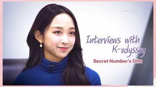 [Sub Indo] Dita Secret Number Interview with K-odyssey