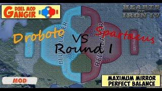 TheDogeaGang - Hearts Of Iron 4 Gangir Duel mod 1v1 Spartacus V Droboto