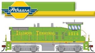 Train Tuesday 12/10/24: Athearn HO EMD SW1500 Switcher & GE AC4400CW Diesel Locomotives