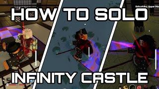 HOW TO SOLO THE INFINITY CASTLE IN DEMONFALL | DemonFall